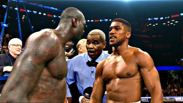 Deontay Wilder and Anthony Joshua4