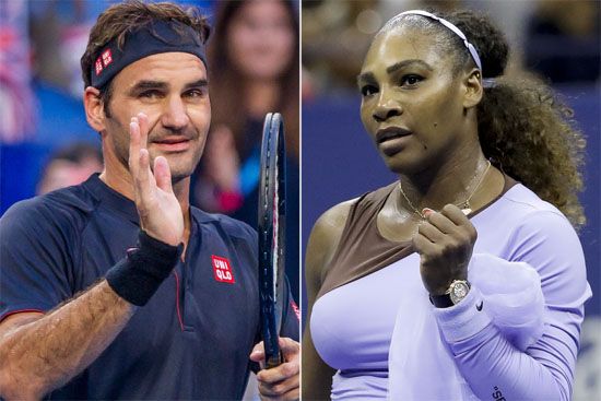 Serena and Federer