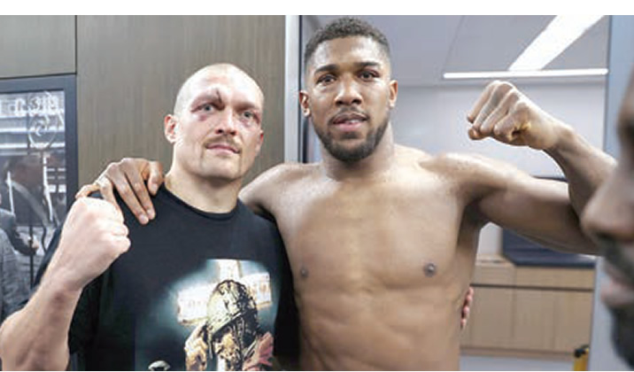 Tyson Fury And Anthony Joshua 