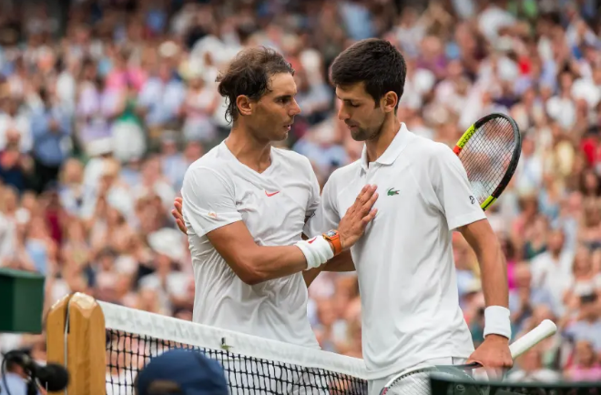 Rafael Nadal AND Novak Djokovic