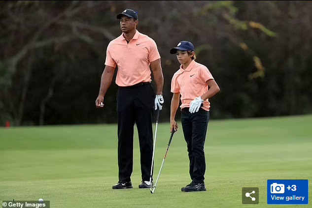 CHARLIE WOODS And Tiger Woods