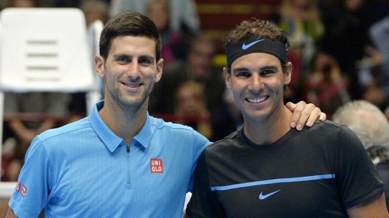 novak djokovic and Rafael Nadal