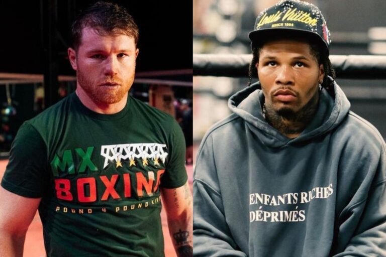 Canelo Alvarez and Gervonta Davis