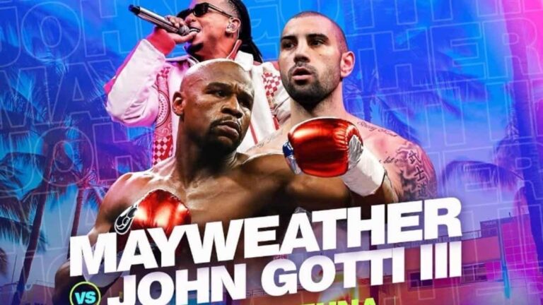 floyd mayweather vs John Gotti III