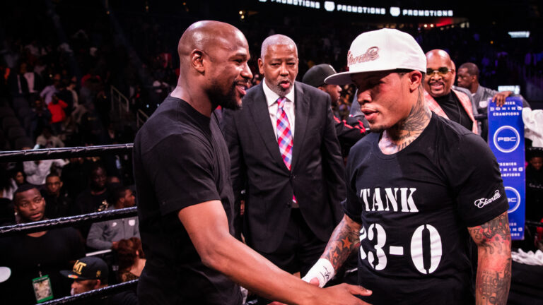 Floyd Mayweather Jr. and Gervonta 'Tank